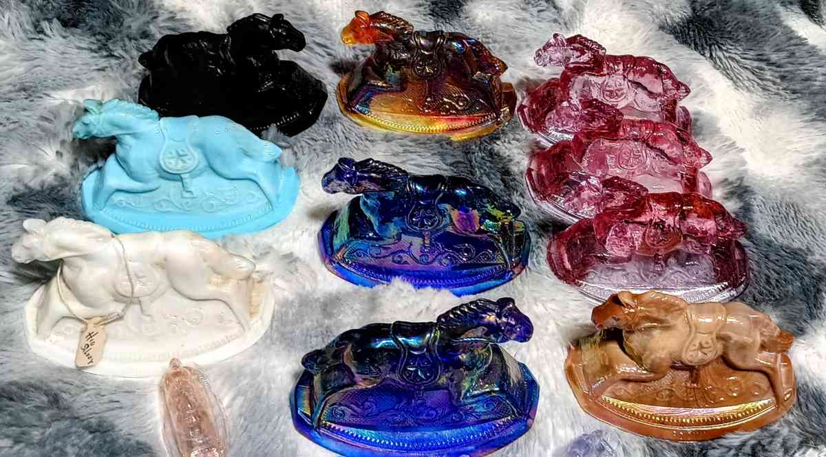 BOYD GLASS Joey rocking horse - Akron, Ohio - FleaMarketBay