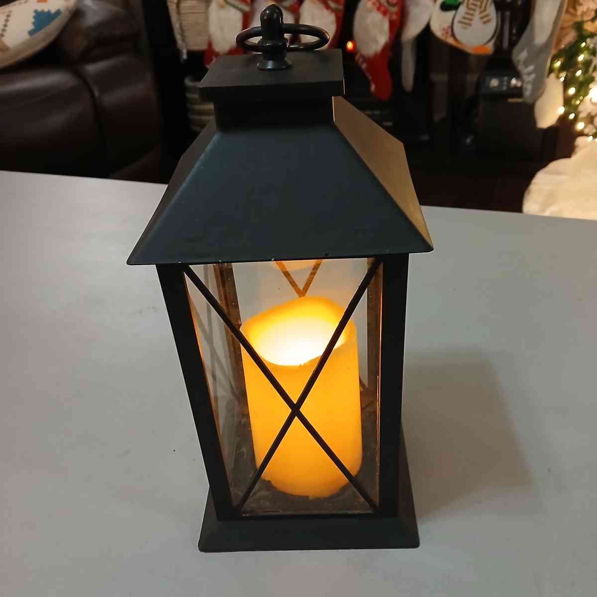 Black decorative lantern - Indianapolis, Indiana - FleaMarketBay