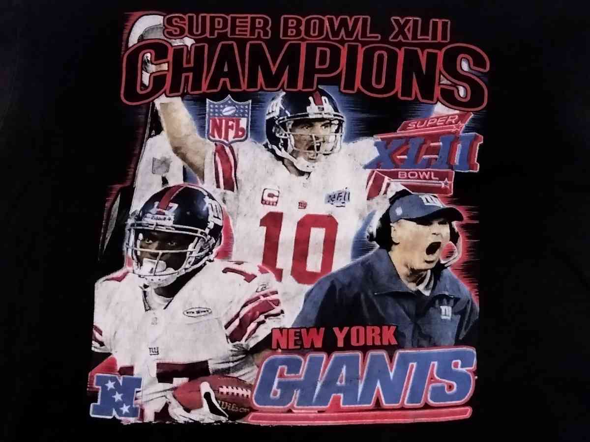 NY Giants Super Bowl T Shirt - Norristown, Pennsylvania