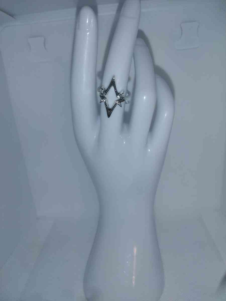 Bohemian Style Ring Sharp Angles - Roanoke, Virginia - FleaMarketBay