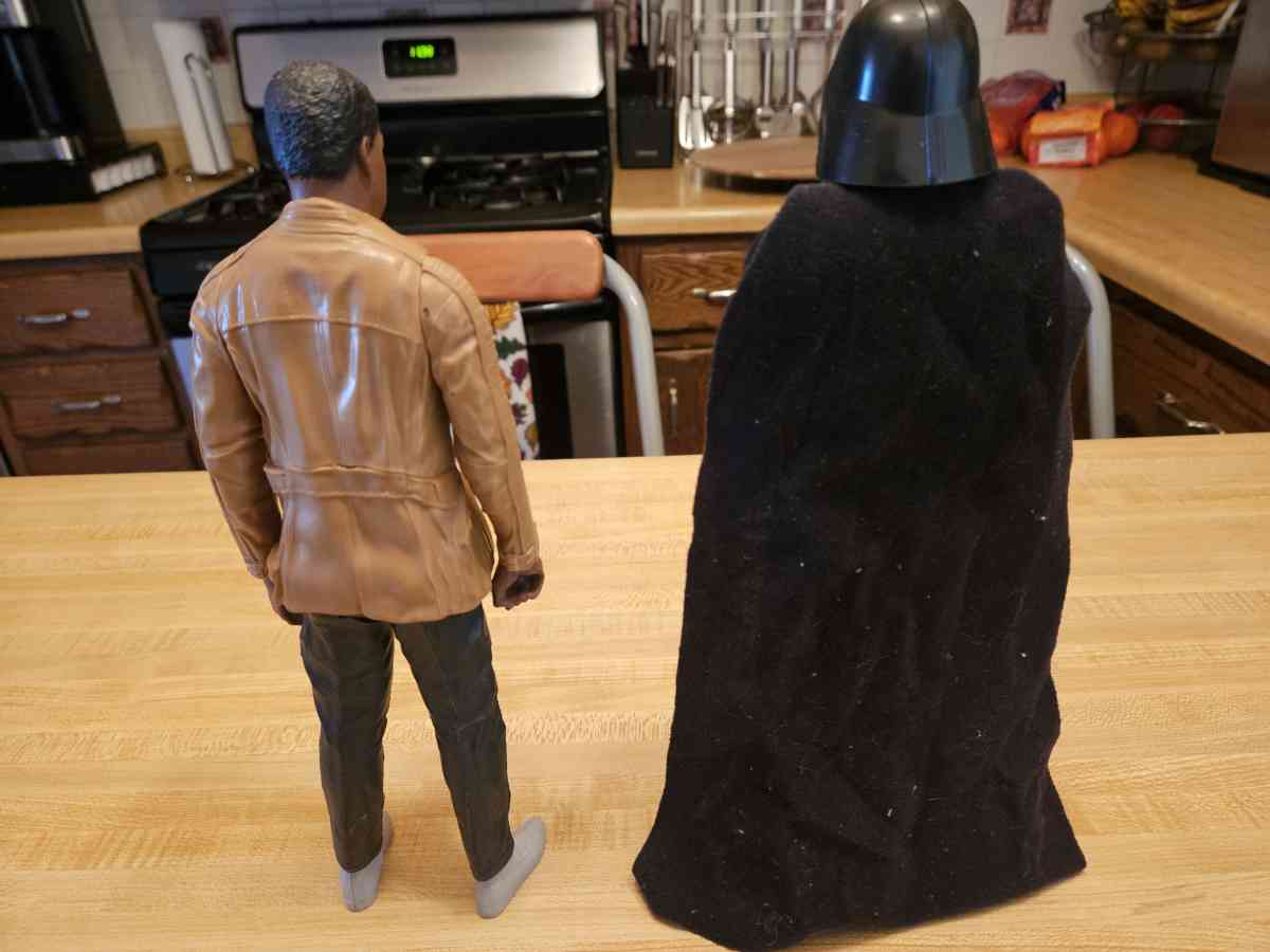 Star Wars Finn and Darth Vader Action Figures - Chicago, Illinois - FleaMarketBay