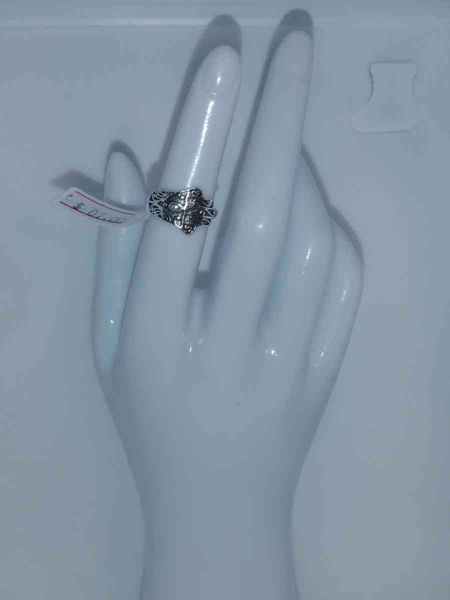 Palm Reader Silver Ring - Roanoke, Virginia - FleaMarketBay