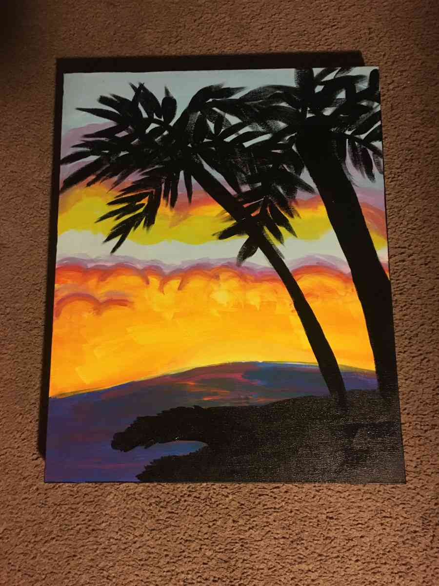 Brand new beach painting - Newport Beach, California