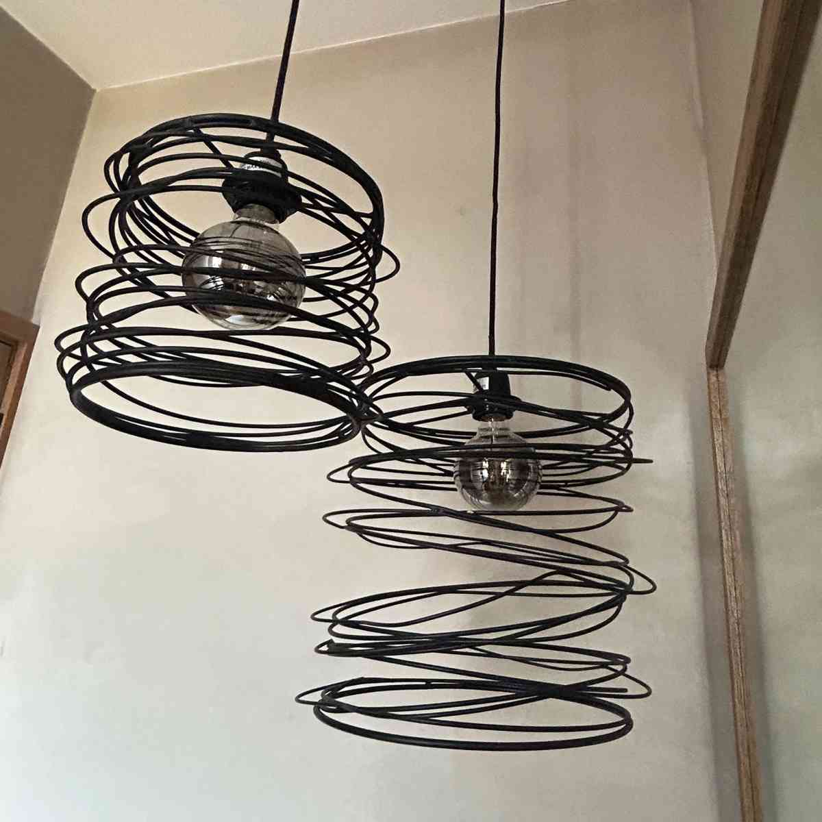 Modern wired pendant lights - Indianapolis, Indiana