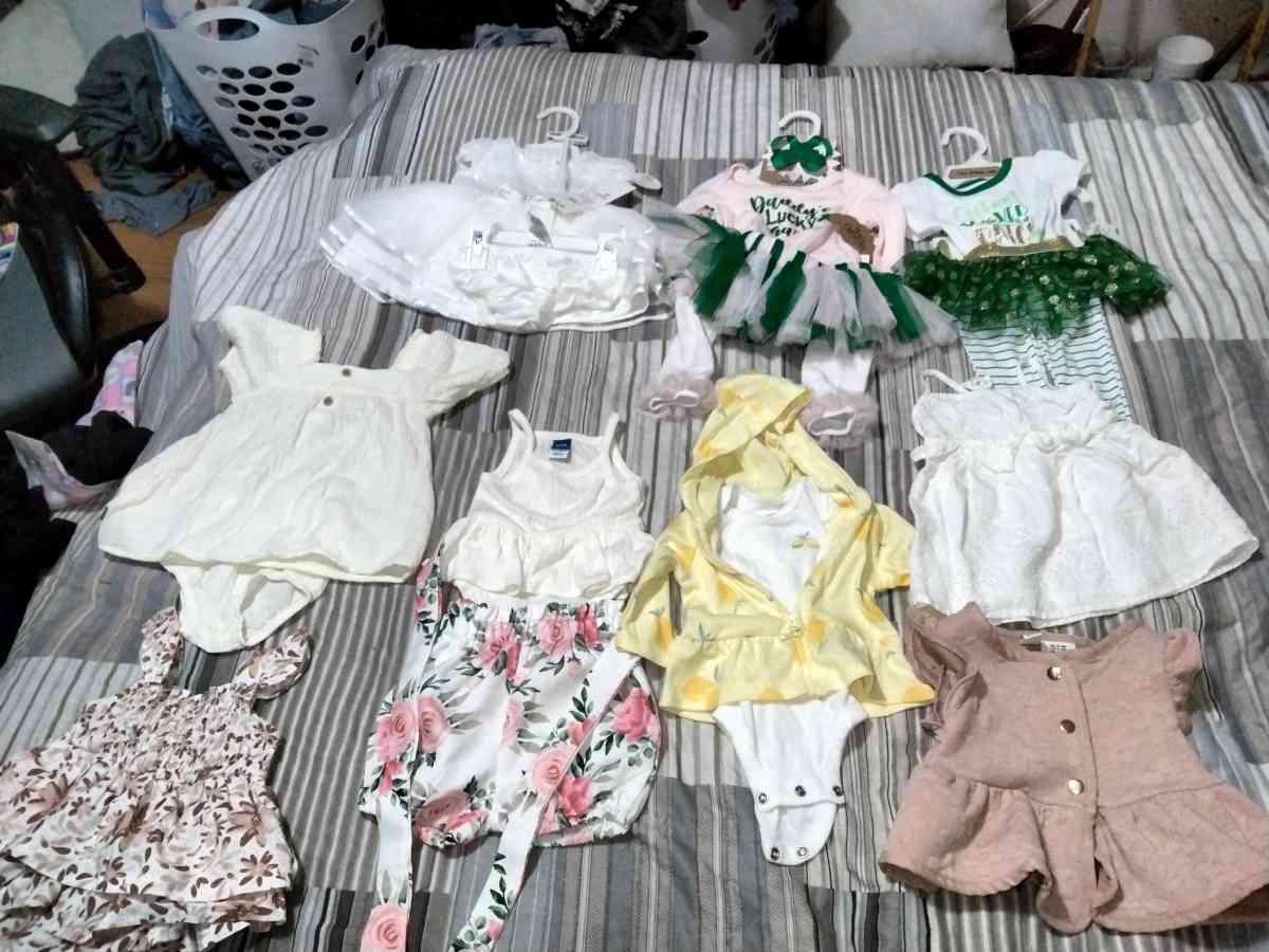 0 to 3 months old girl clothes - Tampa, Florida - FleaMarketBay