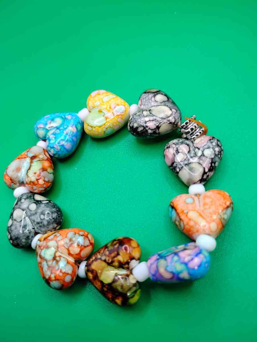 Boho Chic Stretchy Beaded Bracelets - Woodburn, Iowa - FleaMarketBay