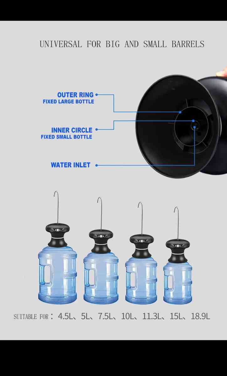 Automatic Water Bottle Universal Electric Switch Pump Tray - Union, New Jersey - FleaMarketBay