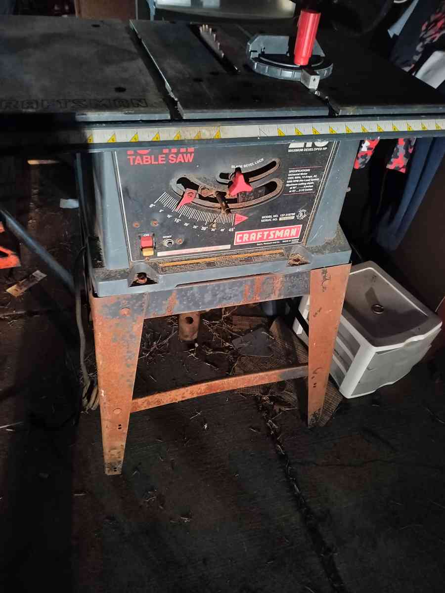 saw tool box vac pipe bender and metal detectors - Akron, Ohio