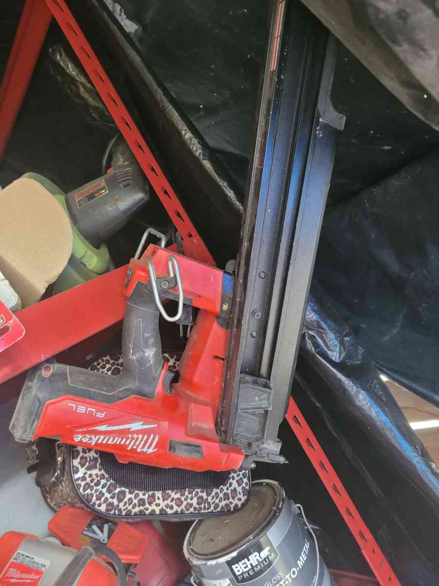 milwaukee 12  miter saw framing nailer and finishing nail gu - Los Angeles, California - FleaMarketBay
