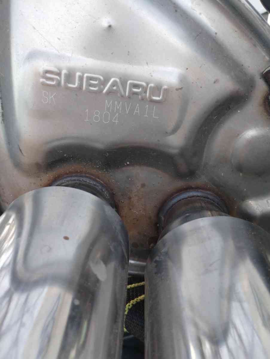Subaru MMVA1L Exhaust - Twentynine Palms, California