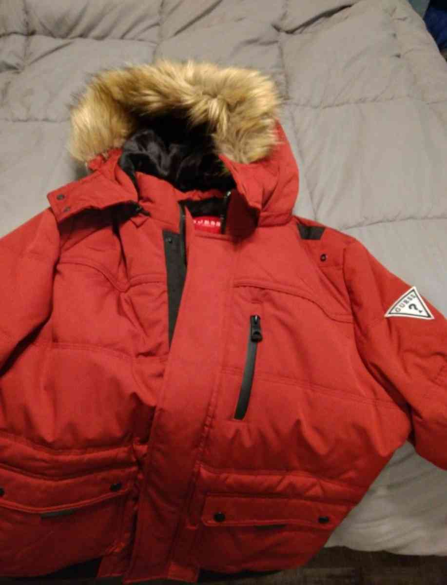 Red Guess Jacket - Dallas, Texas - FleaMarketBay