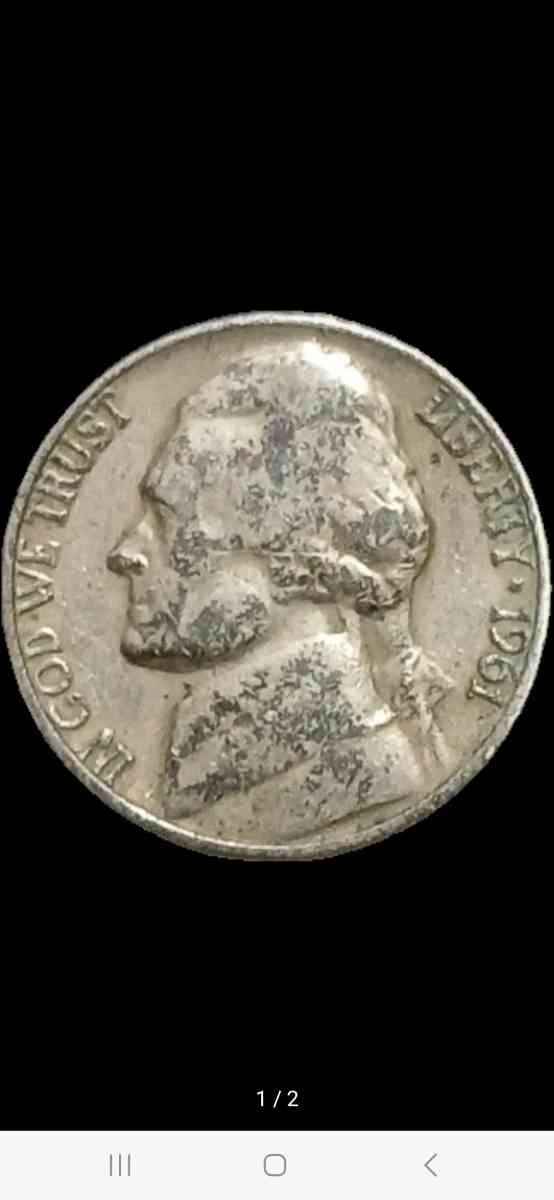 USA 5cent Classic 1961 Jefferson Nickel - Brooklyn, New York