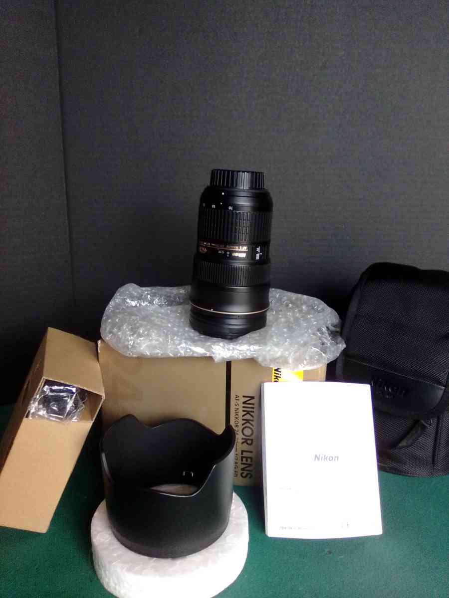Nikon AFS Nikkor 24 70mm Lens - Houston, Texas - FleaMarketBay