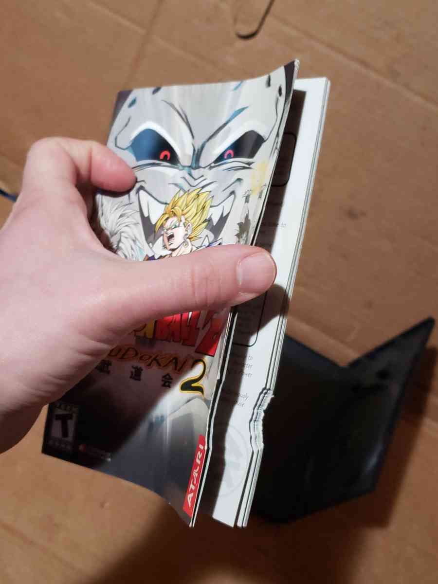 Dragon Ball Z budokai 2 ps2 Case And Manual Only - San Antonio, Texas - FleaMarketBay