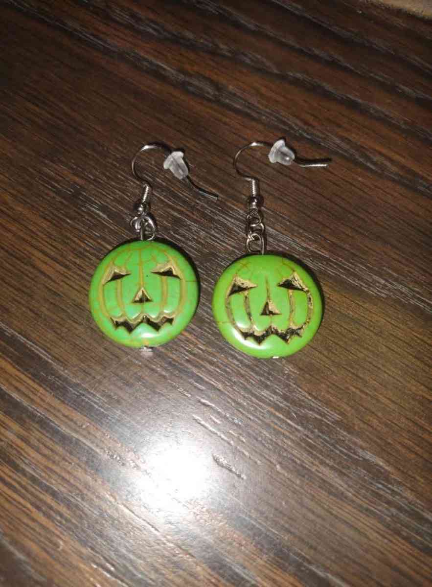 pumpkin earrings set - Detroit, Maine - FleaMarketBay