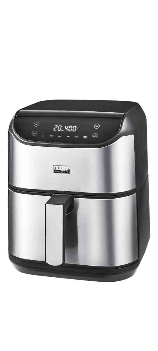 bella PRO  6qt Touchscreen Air Fryer  Stainless Steel new Bo - Manassas, Virginia - FleaMarketBay