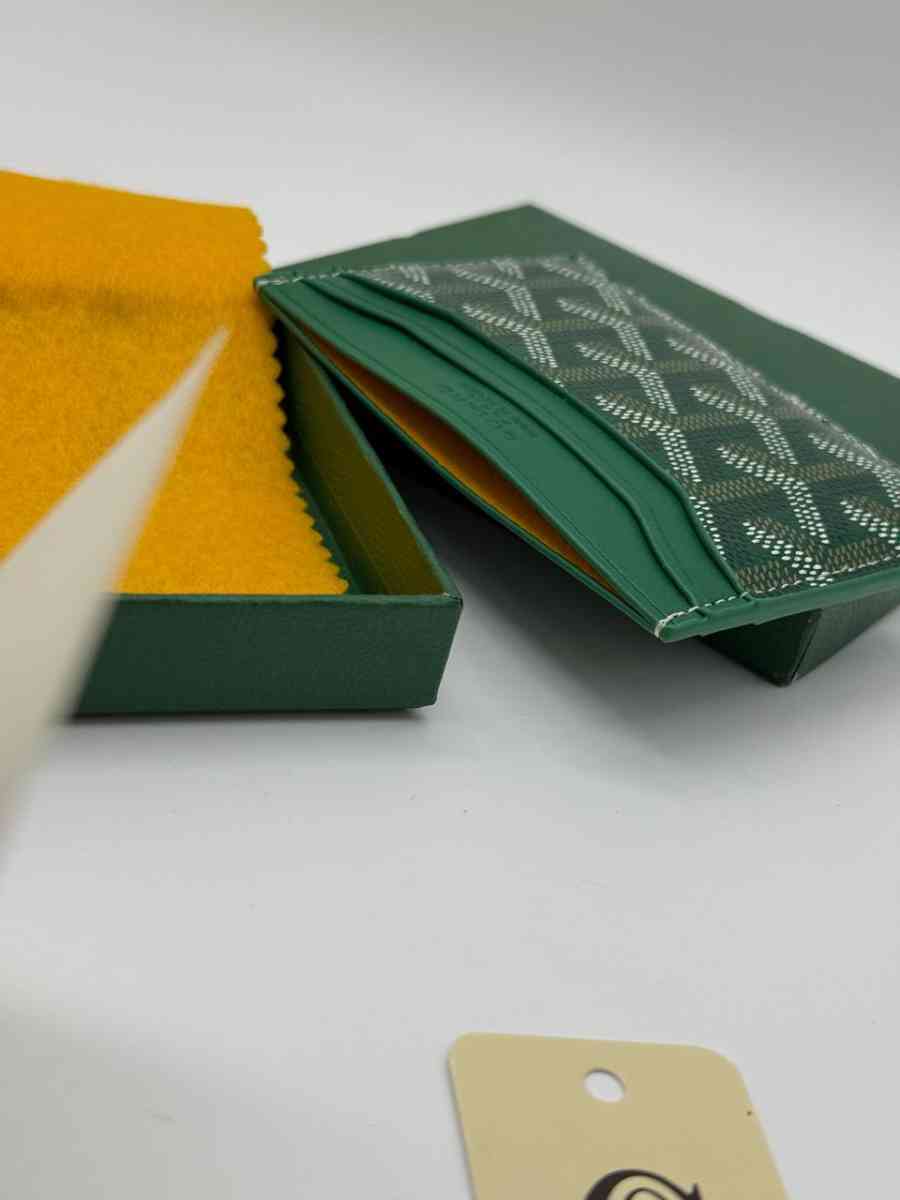 Green Goyard Card Holder - Corpus Christi, Texas - FleaMarketBay