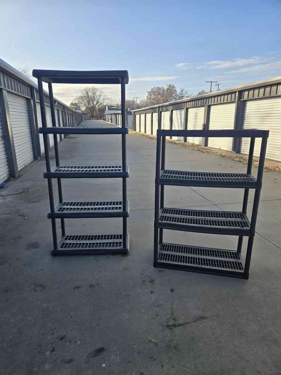 Plastic shelves - Jenks, Oklahoma