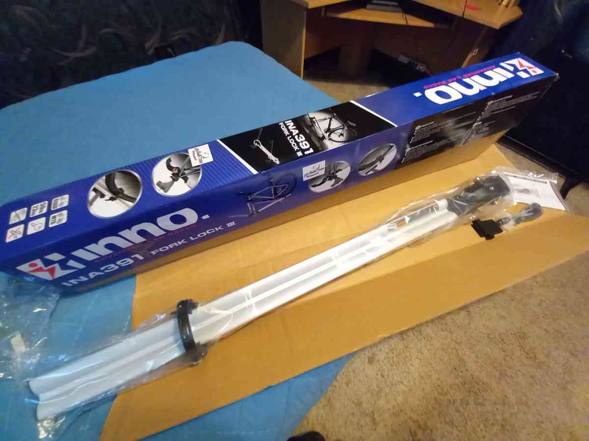 INNO  Fork Lock 3  NEW Universal Roof Mount Bike Rack - Elkins, West Virginia - FleaMarketBay
