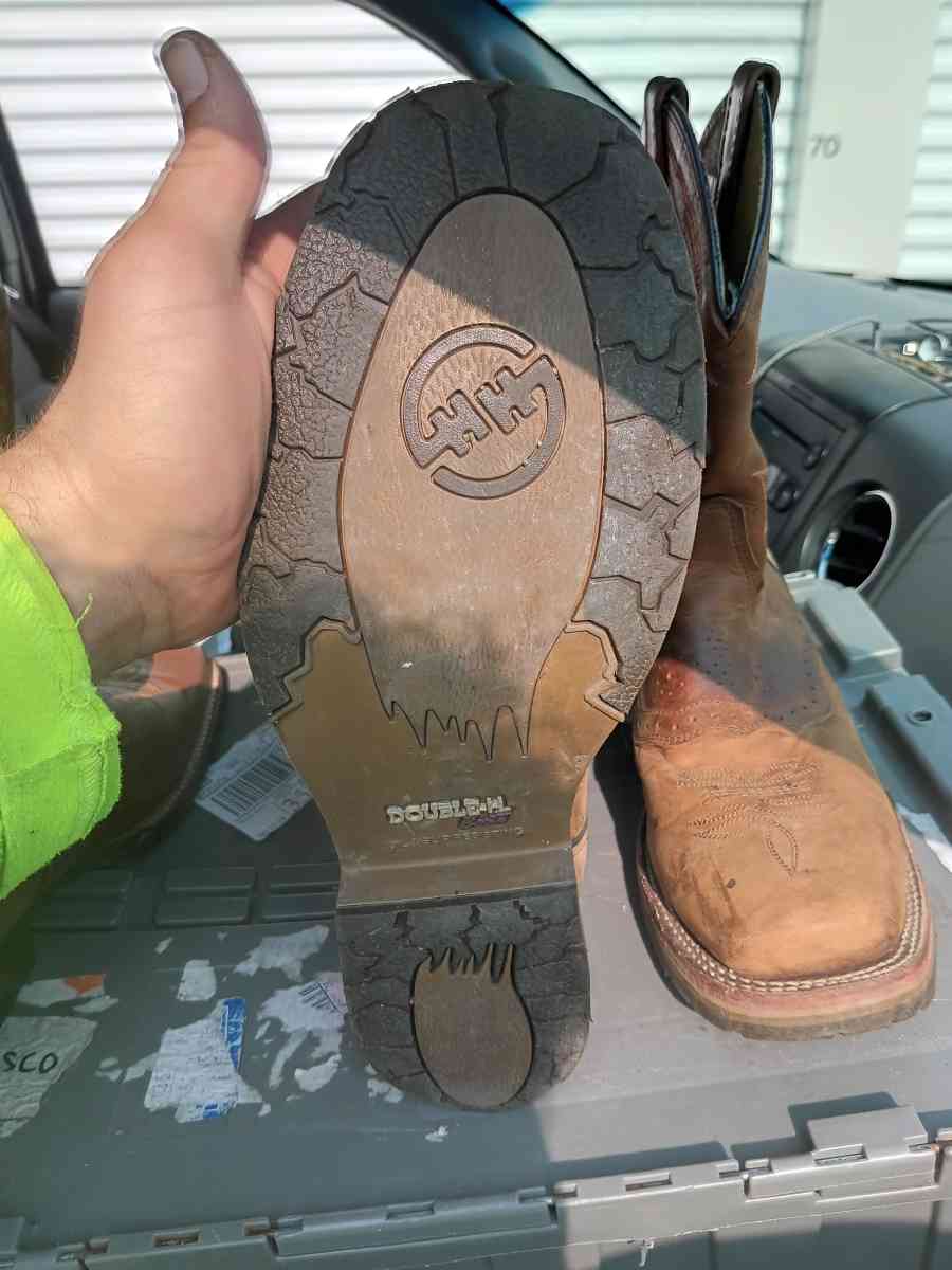 double H square steel toe work boots - Grimes, Iowa