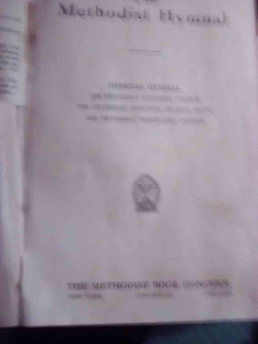 The Methodist Hymnal - Louisiana, Missouri - FleaMarketBay