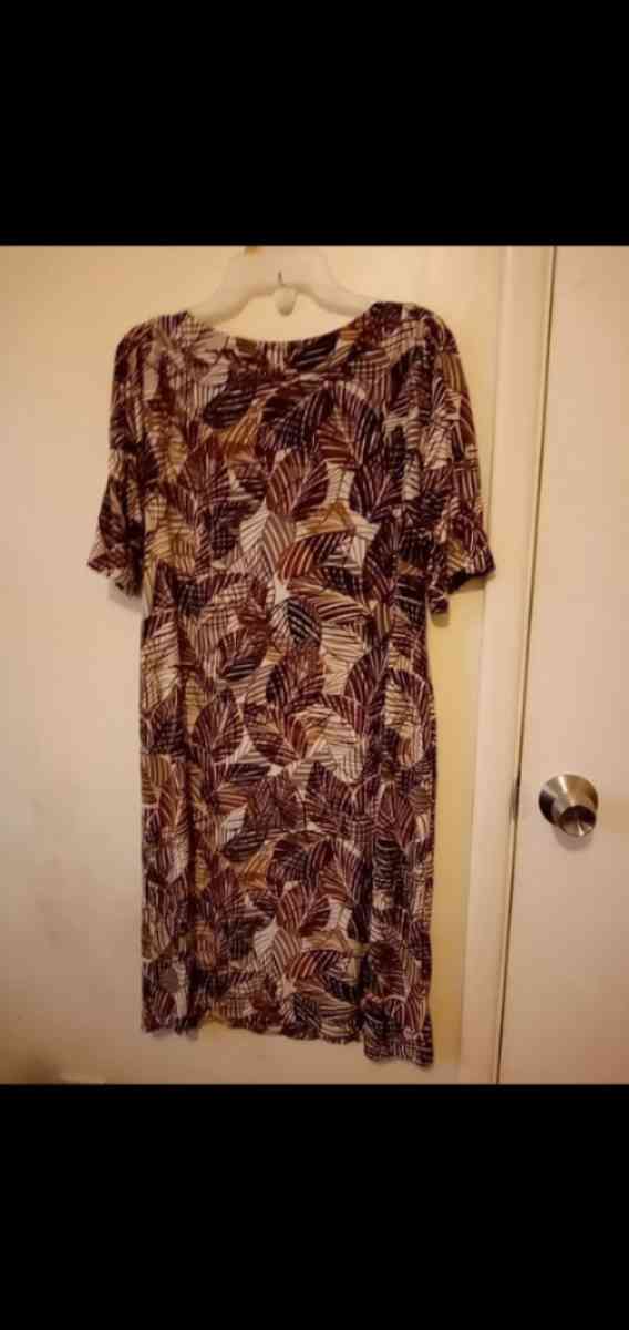 Ladies Long Length Brown Dress - Lithonia, Georgia - FleaMarketBay