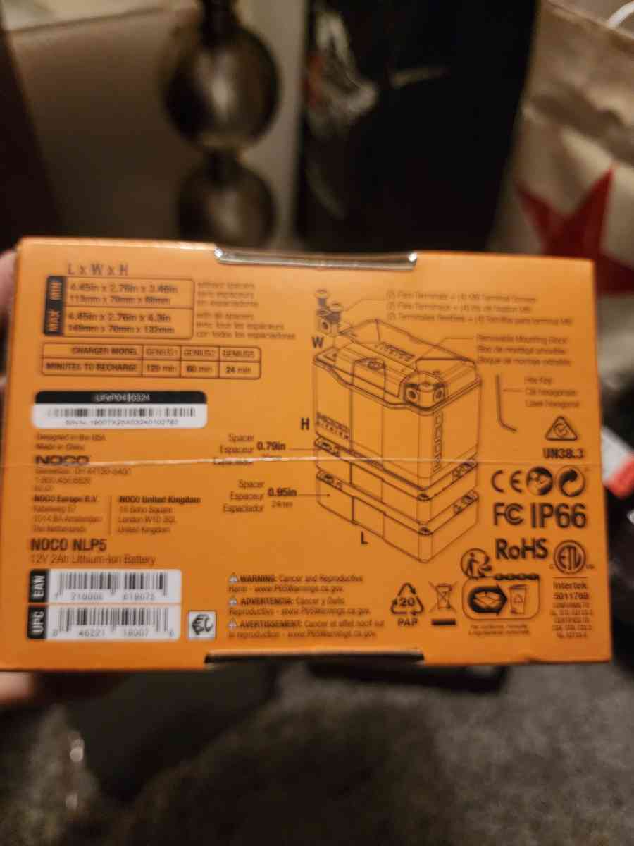 Noco Lithium NL5 12v 250amp - Pittsburgh, Pennsylvania - FleaMarketBay