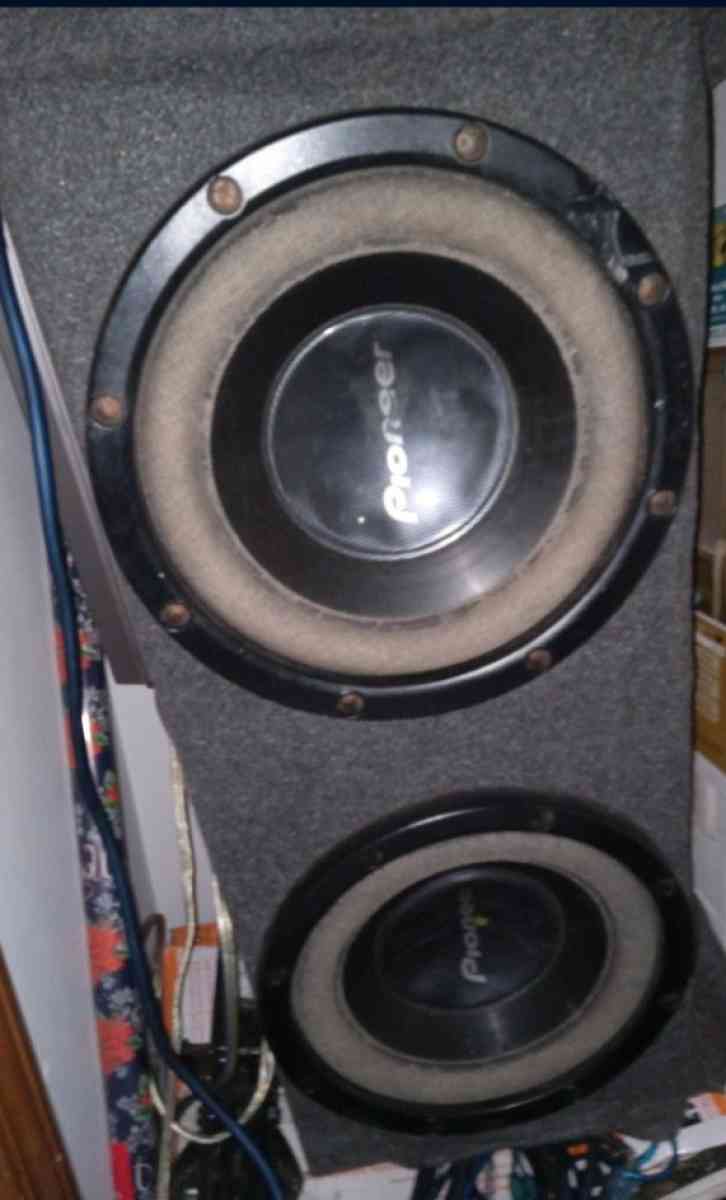 2 12inch Pioneer Speakers In Box - Lilburn, Georgia - FleaMarketBay