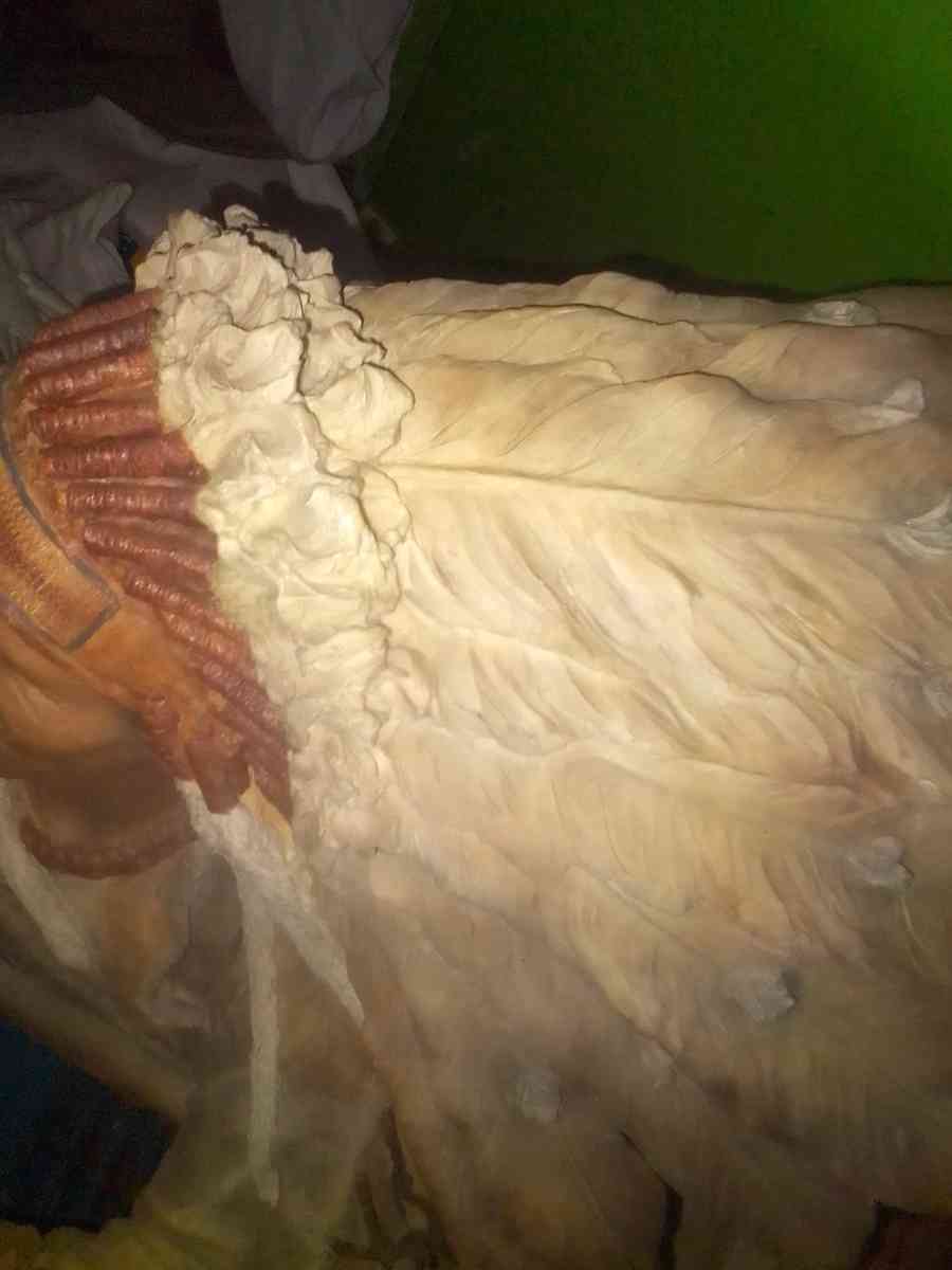 Indian statue - Lake Placid, Florida - FleaMarketBay