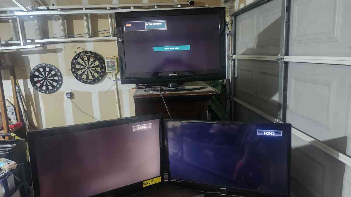 4 36in flatscreen tv - The Colony, Texas - FleaMarketBay