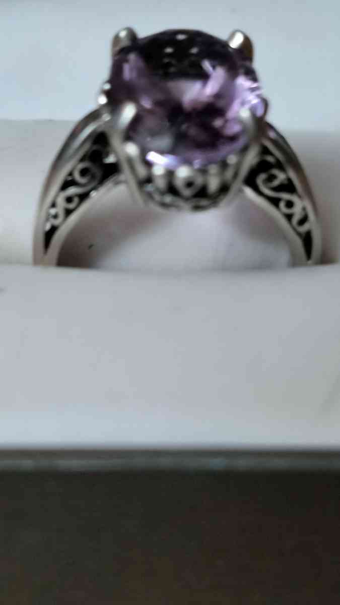 Kabana Sterling Amethyst Ring - Greenville, Illinois - FleaMarketBay