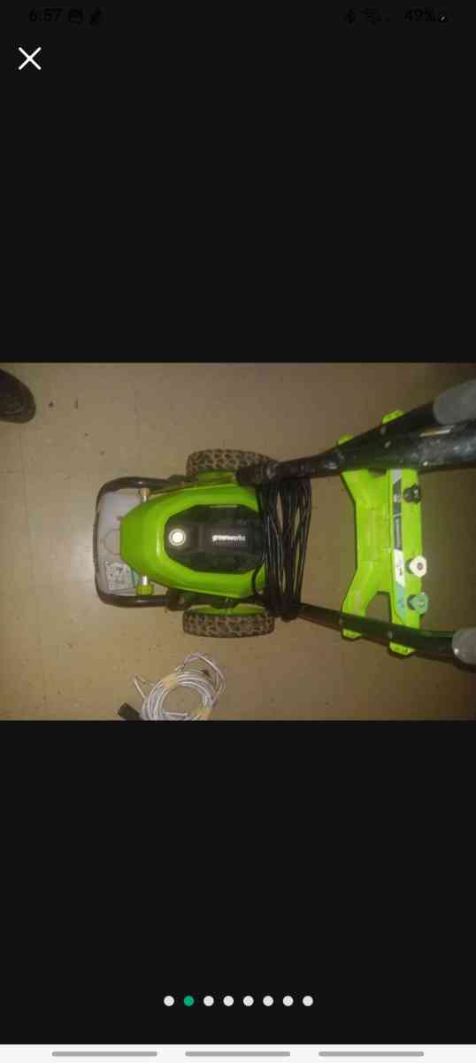 Greenworks 2000psi electric pressure washer - Biloxi, Mississippi - FleaMarketBay