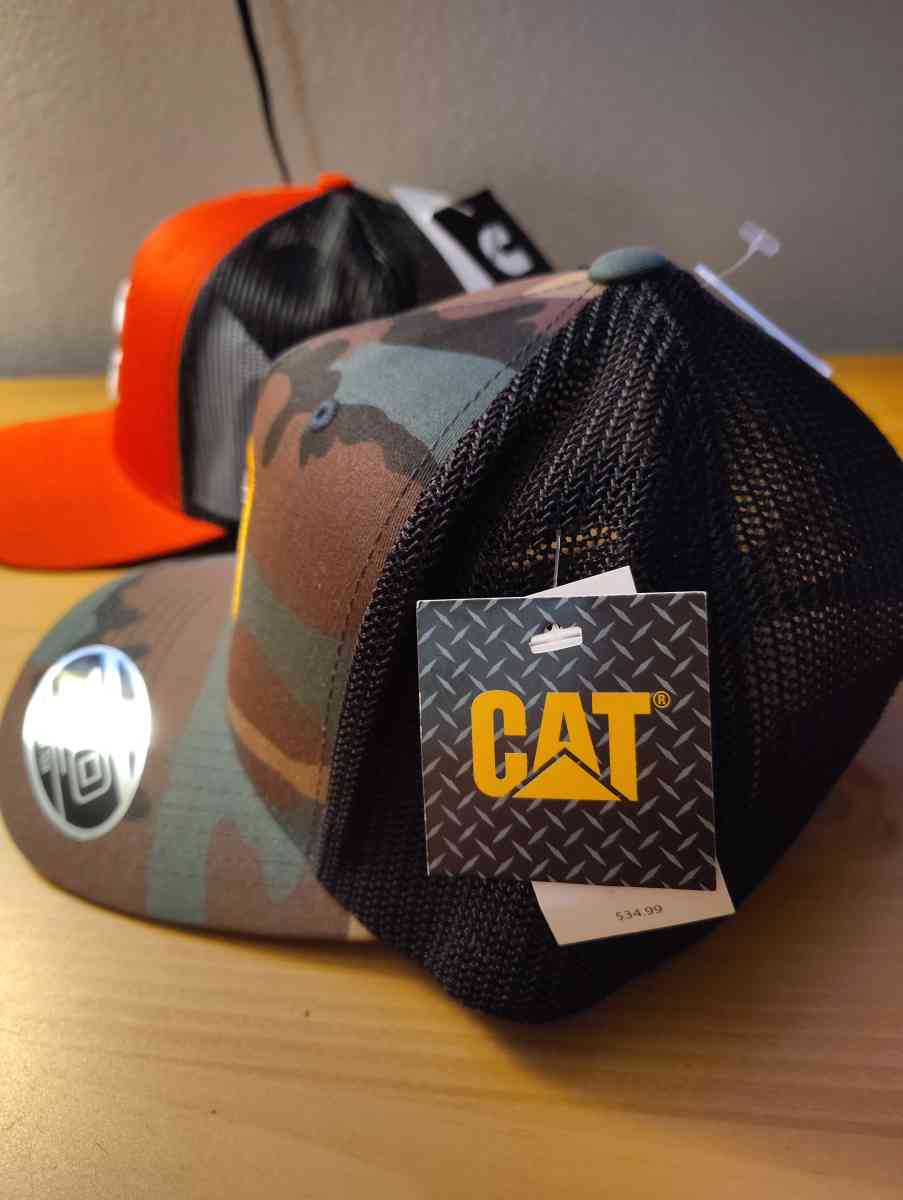 FLEXFIT CAT DIESEL POWER  CUMMINS Trucker Hat - Lebanon, Tennessee - FleaMarketBay