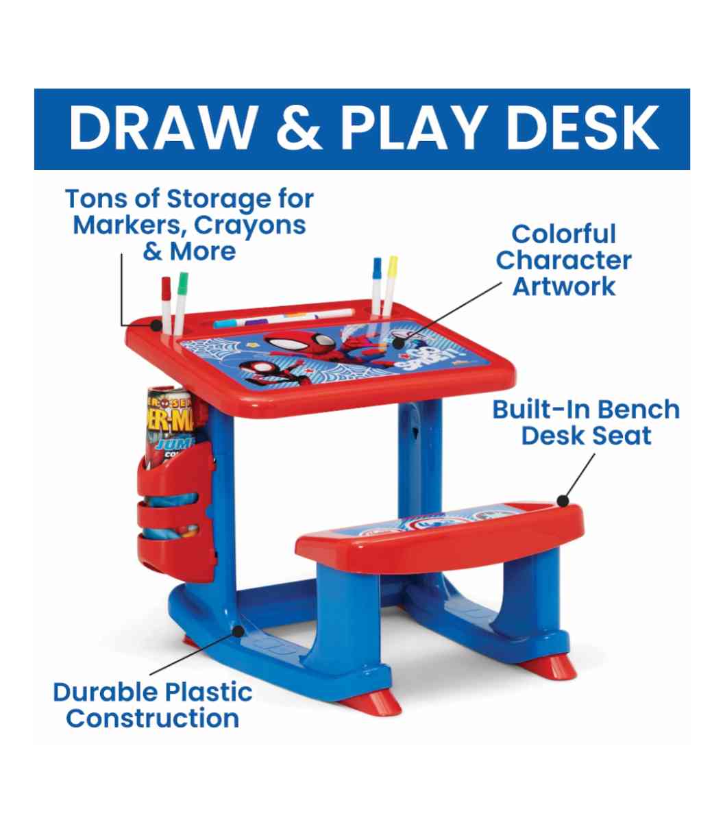 Spidey and His Amazing Friends 3Piece Art  Play Toddler Room - Stockton, California - FleaMarketBay