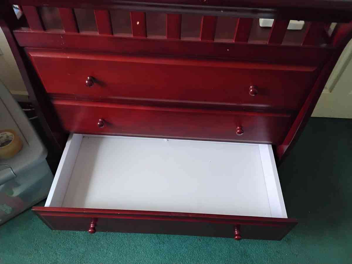 Nice Baby Changing Station with 3 Drawers Very Clean New - Williamstown, New Jersey - FleaMarketBay