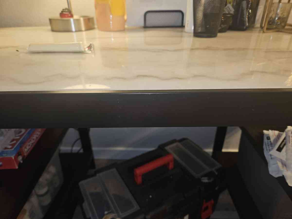 marble top work desk - Arapahoe, Colorado - FleaMarketBay