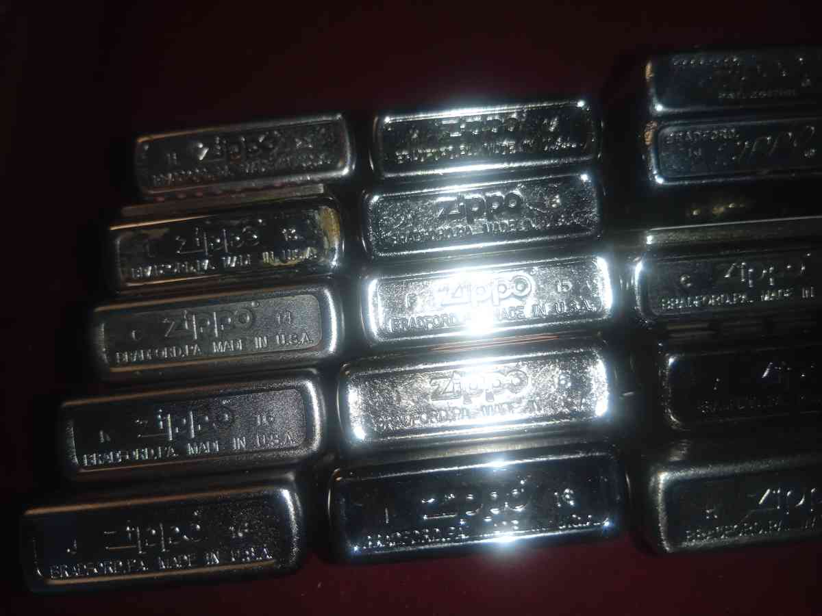 19 Zippo lighters most of them never used I want 300 for all - Akron, Ohio - FleaMarketBay