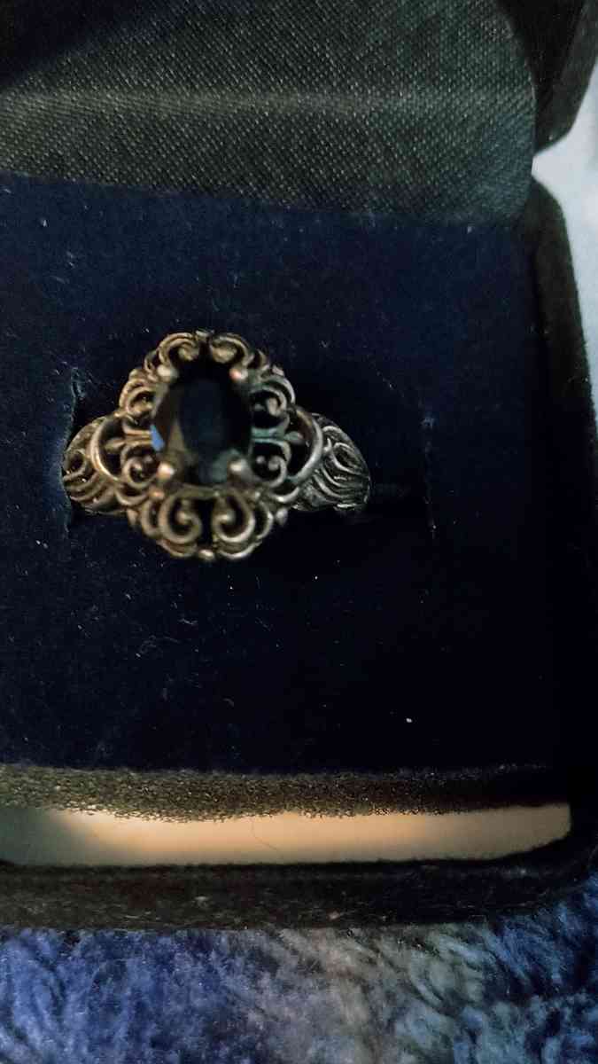 Black Onyx Ring - Greenville, Illinois - FleaMarketBay