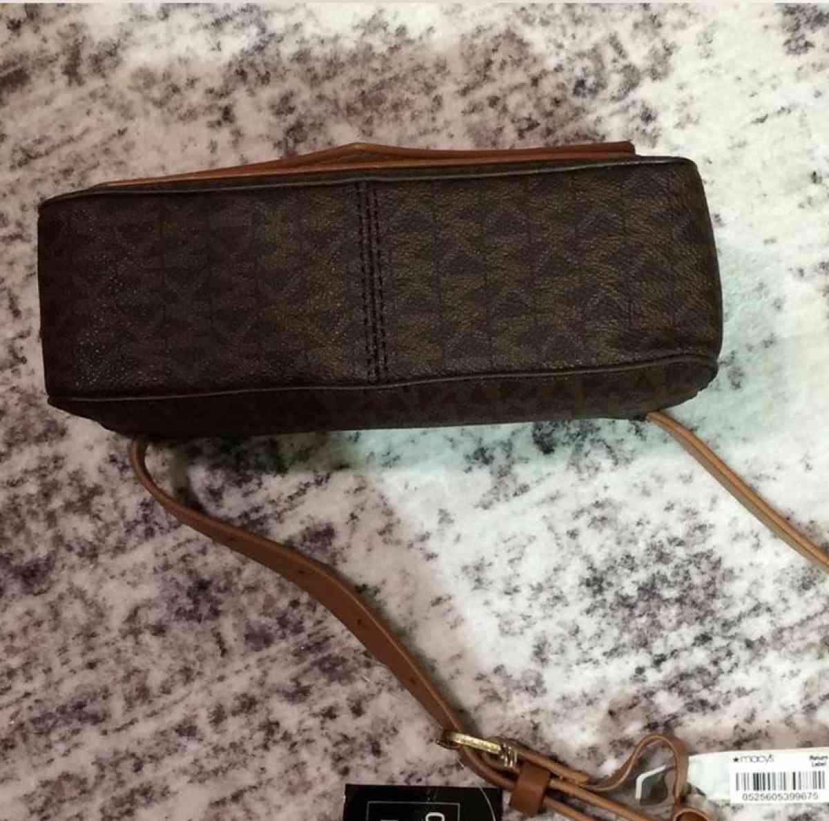 Michael Kors Fanny pack Belt Bag Leather Brown Signature MK - Chicago Heights, Illinois - FleaMarketBay