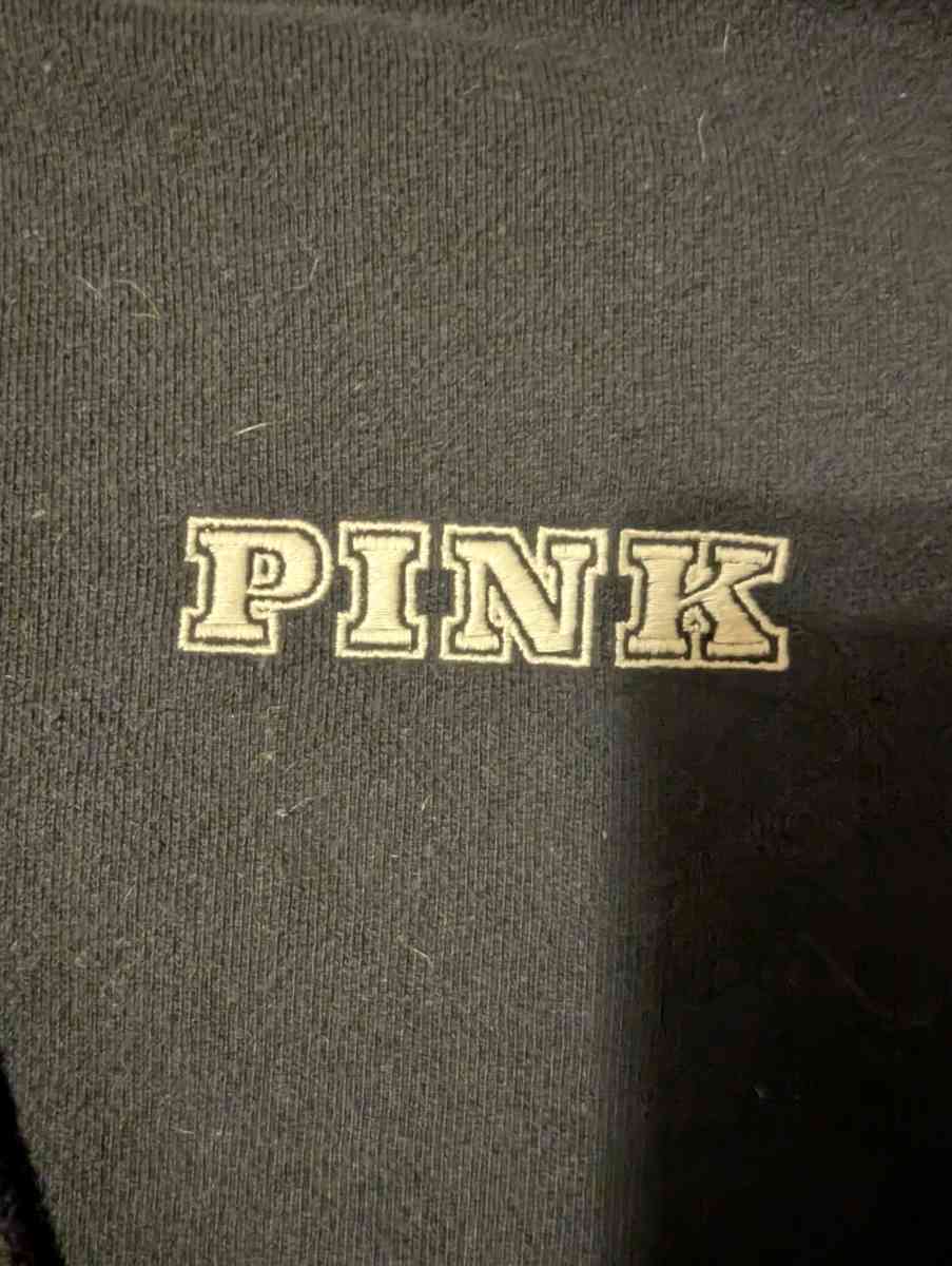 RARE Victoria Secrets Black And White Hoodie - Joplin, Missouri - FleaMarketBay