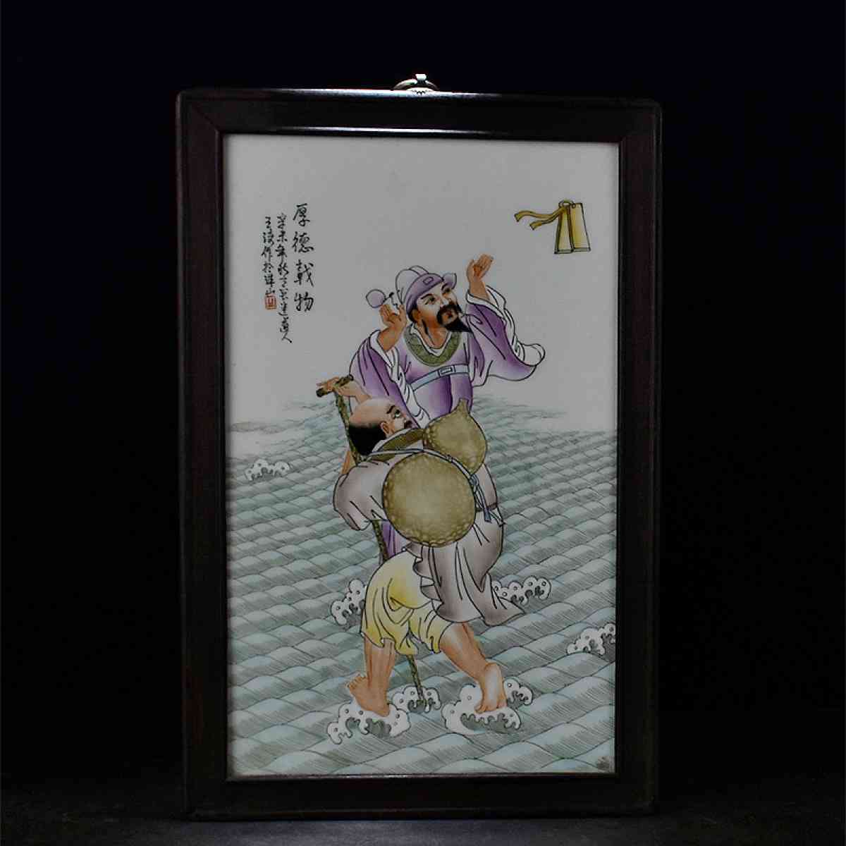 Chinese ceramic painting Asian antique porcelain - Alicia, Arkansas - FleaMarketBay