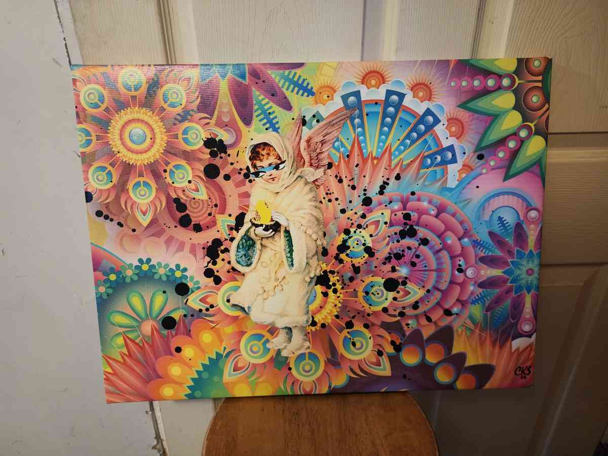 Psychedelic Angel by CK Art Department - Union, New Jersey