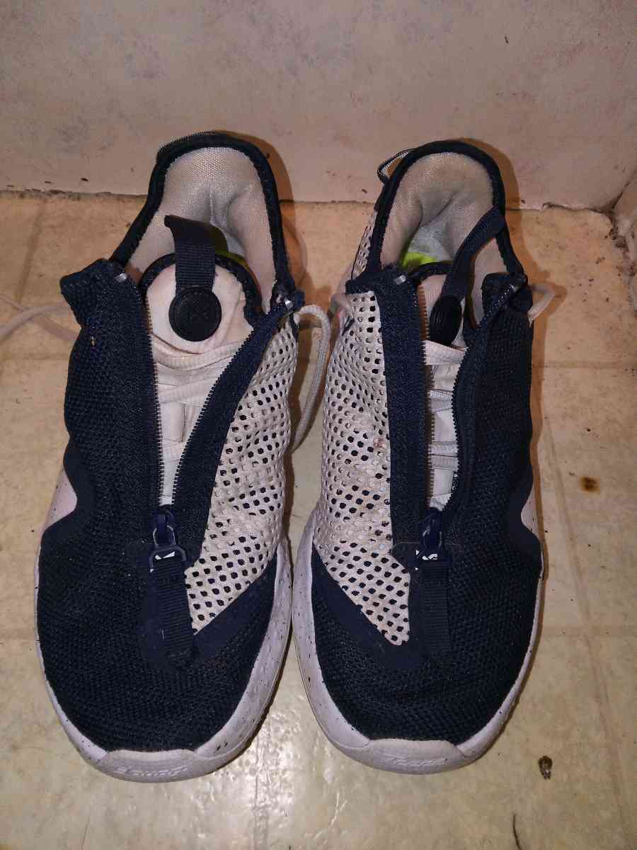 us 7 5 Nike p4 college navy basketball shoes - Cleveland, Alabama - FleaMarketBay