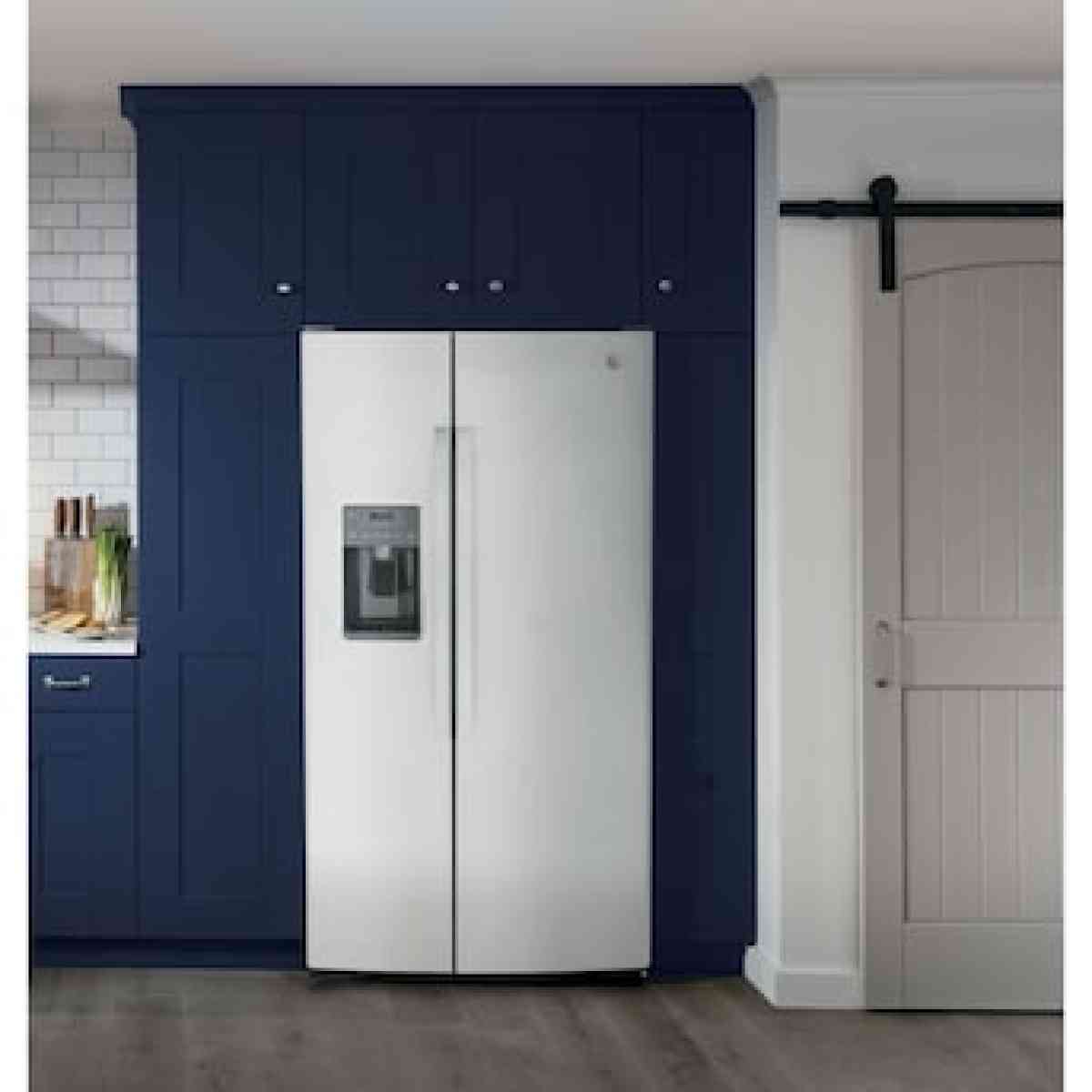 LG side by side stainless steel refrigerator light up panels - Bunnell, Florida