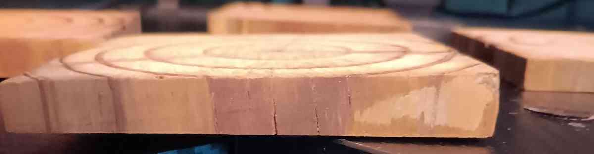 wooden table coasters - Fulton, Indiana - FleaMarketBay