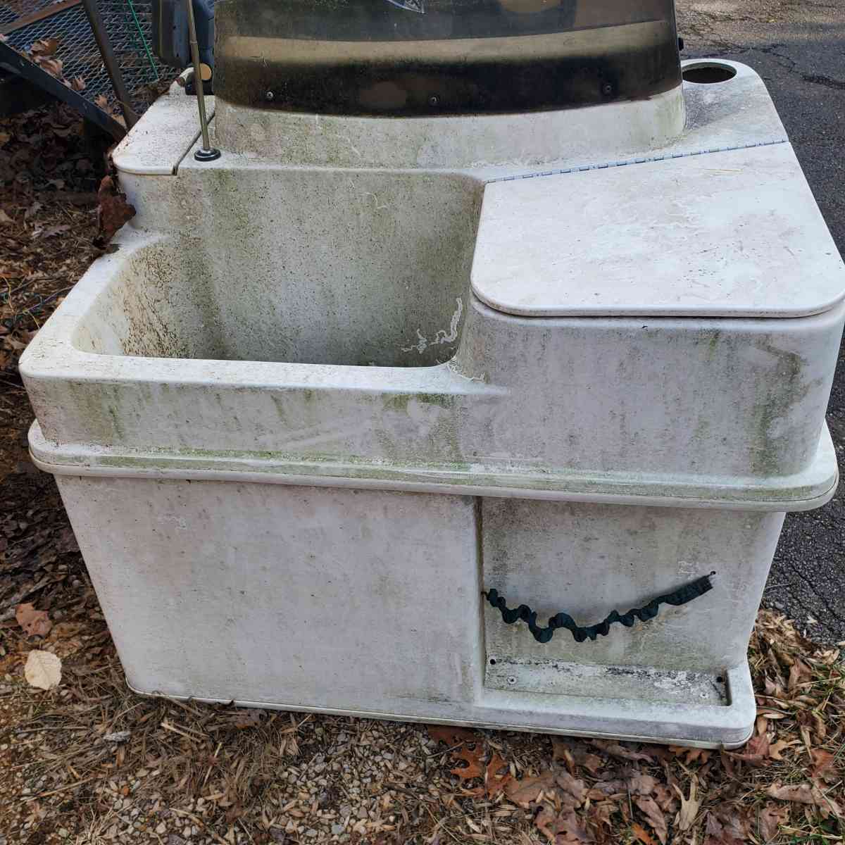 Pontoon Boat Console All Cables And Wires Have been Cut - Rock Island, Tennessee - FleaMarketBay