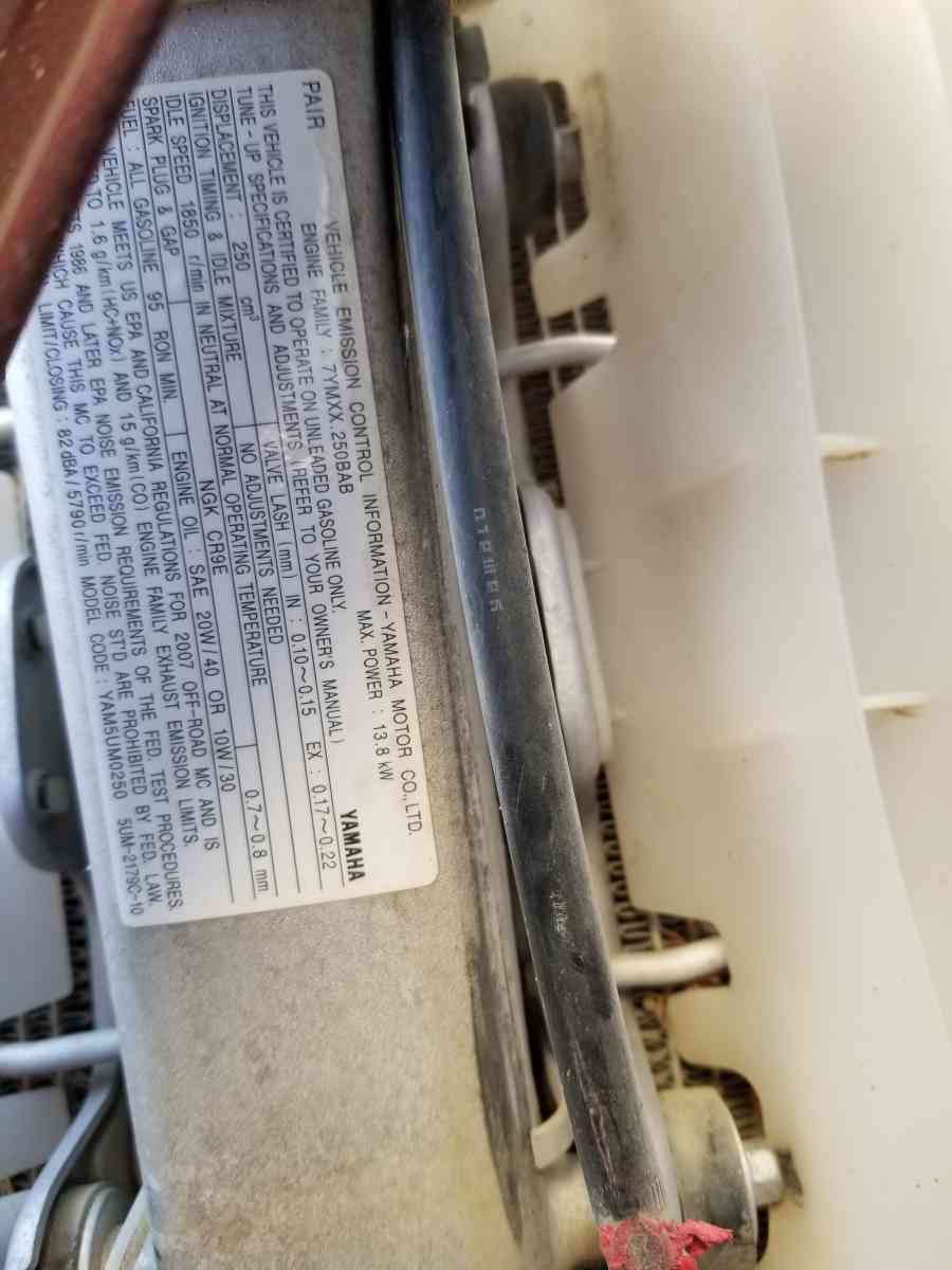 Yamaha yz250f - Palm Springs, California - FleaMarketBay