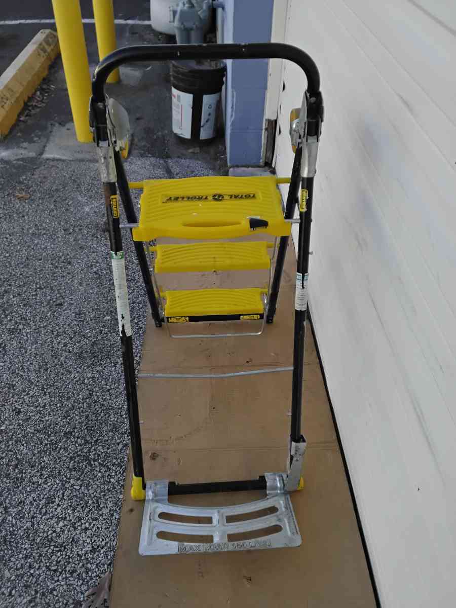 Nice Hand Truck and Step Ladder and Dolly Like New - Williamstown, New Jersey - FleaMarketBay