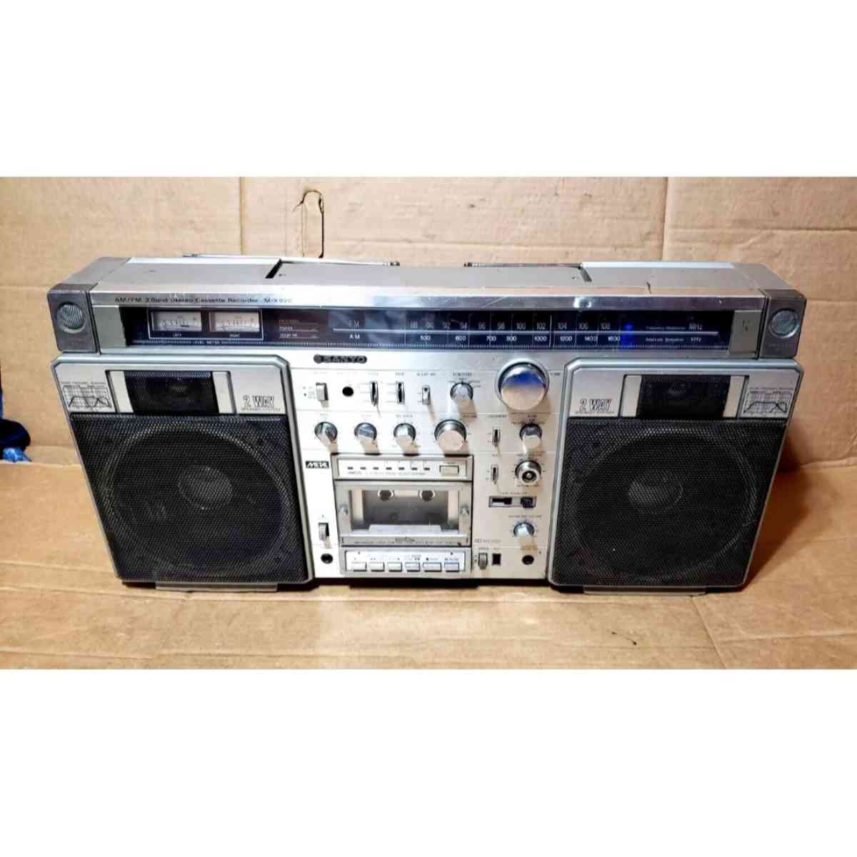 Sanyo MX920 Vintage Boombox Tested Works Made In Japan W Plu - San Antonio, Texas