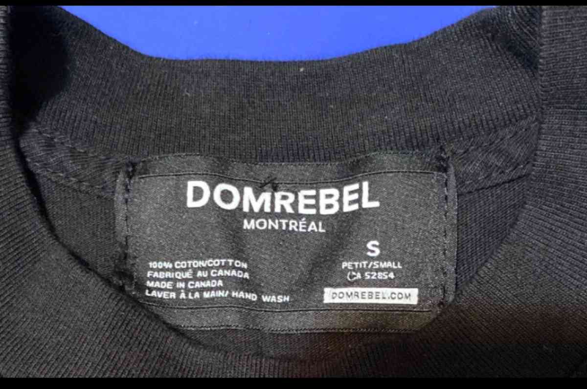 Domrebel Montreal Luxury Box T Tshirt In Black Size Small - Chicago Heights, Illinois - FleaMarketBay